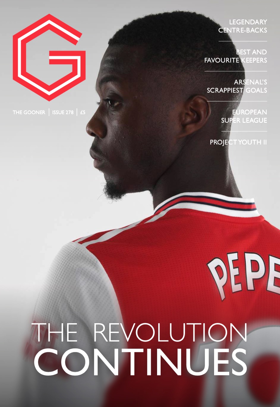 Gooner Issue 278 - Front Cover